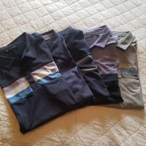 5 - XXL Travis Mathew Men Golf Shirts -